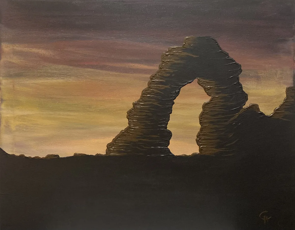 acrylic arches silhouette 16